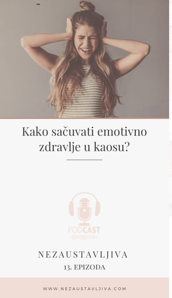 Poster Kako očuvati emotivno zdravlje